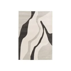 Tapis MARMO coloris noir / gris 160 x 230 cm - 4MURS
