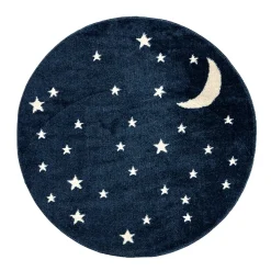 Tapis NOX coloris bleu nuit - 4MURS