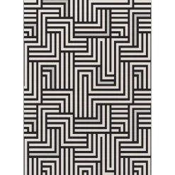 Tapis ONIX coloris noir 120 x 170 cm - 4MURS
