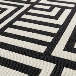 Tapis ONIX coloris noir 120 x 170 cm - 4MURS