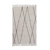Tapis OSCAR coloris blanc 160 x 230 cm - 4MURS