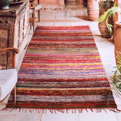 Tapis WOODSTOCK coloris multicolore 100 x 200 cm - 4MURS