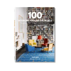 Taschen Livre arts 100 INTERIORS AROUND THE WORLD - 4MURS