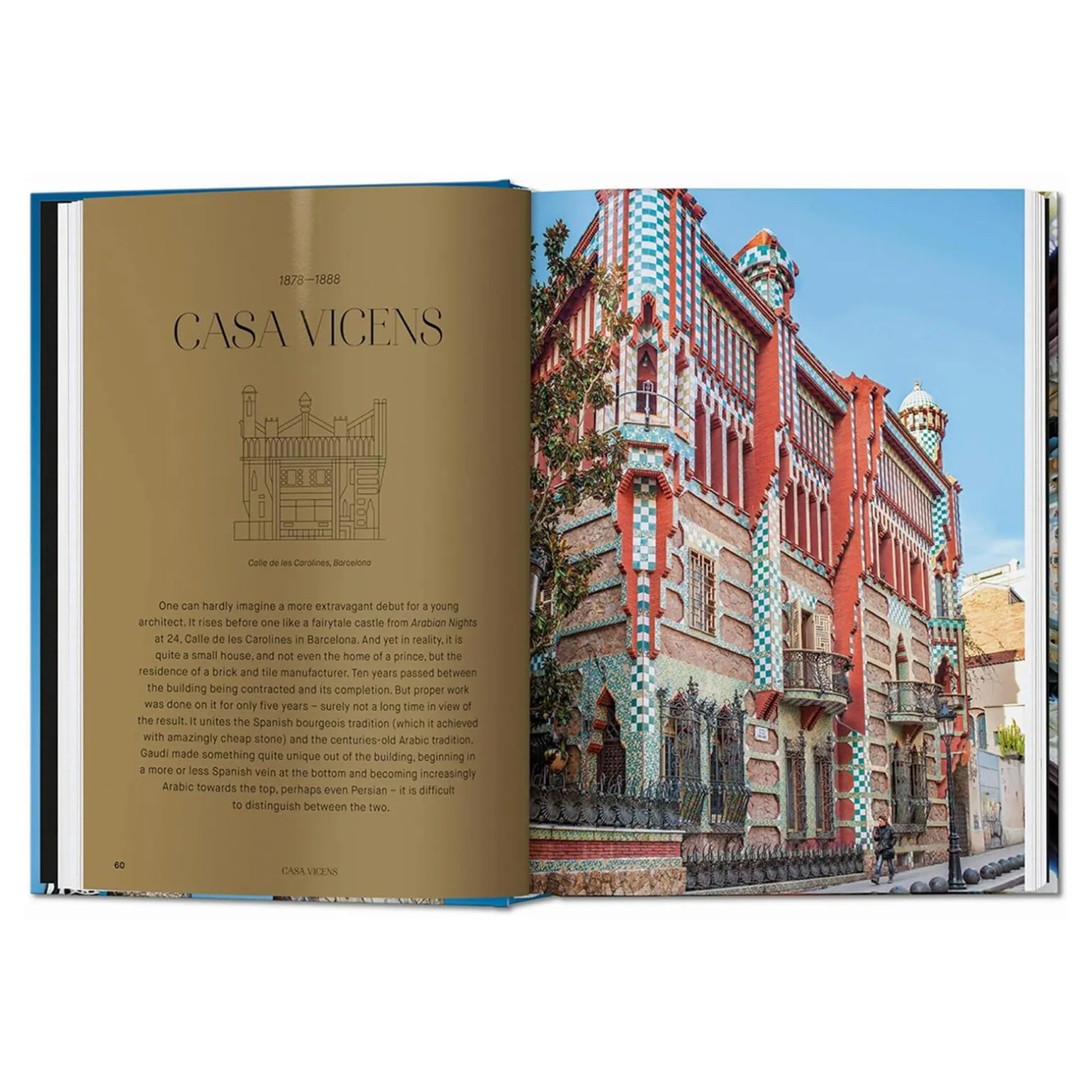 Taschen Livre arts GAUDI - 4MURS