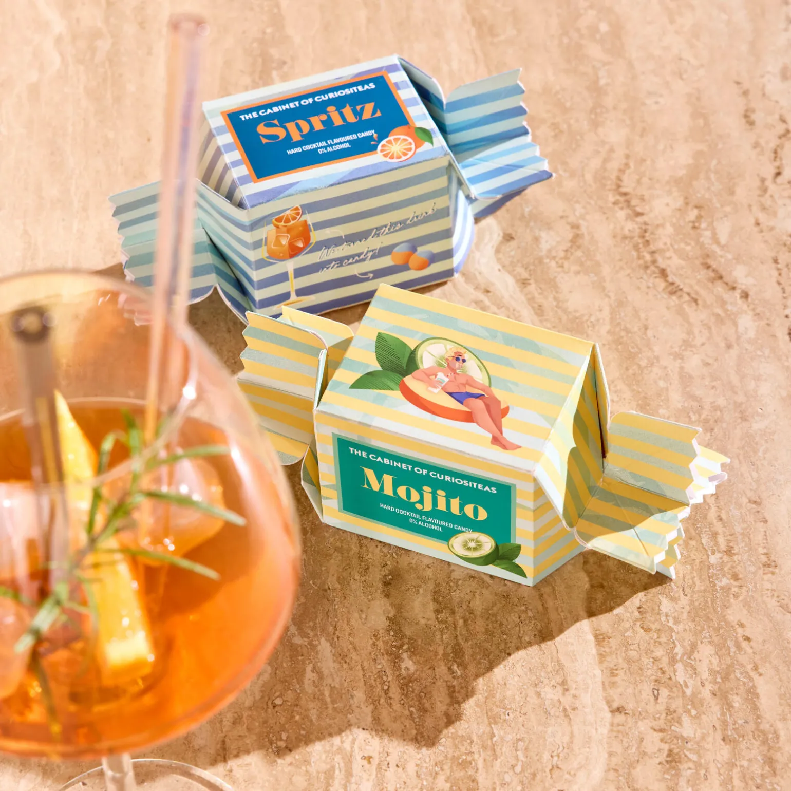 THE CABINET OF CURIOSITEAS Confiserie SPRITZ À L'ORANGE - 4MURS