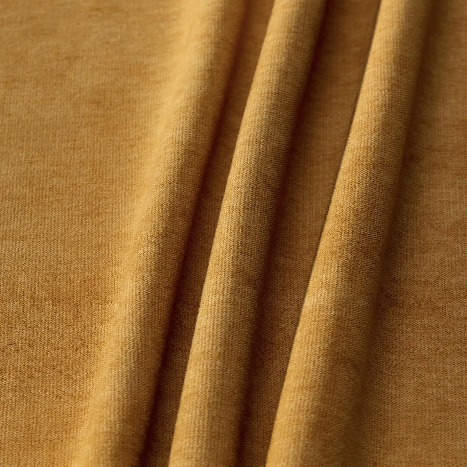 Tissu ALASKA coloris jaune ocre - 4MURS
