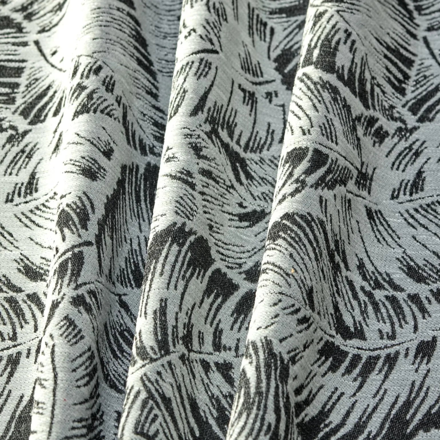 Tissu BORNEO coloris gris - 4MURS