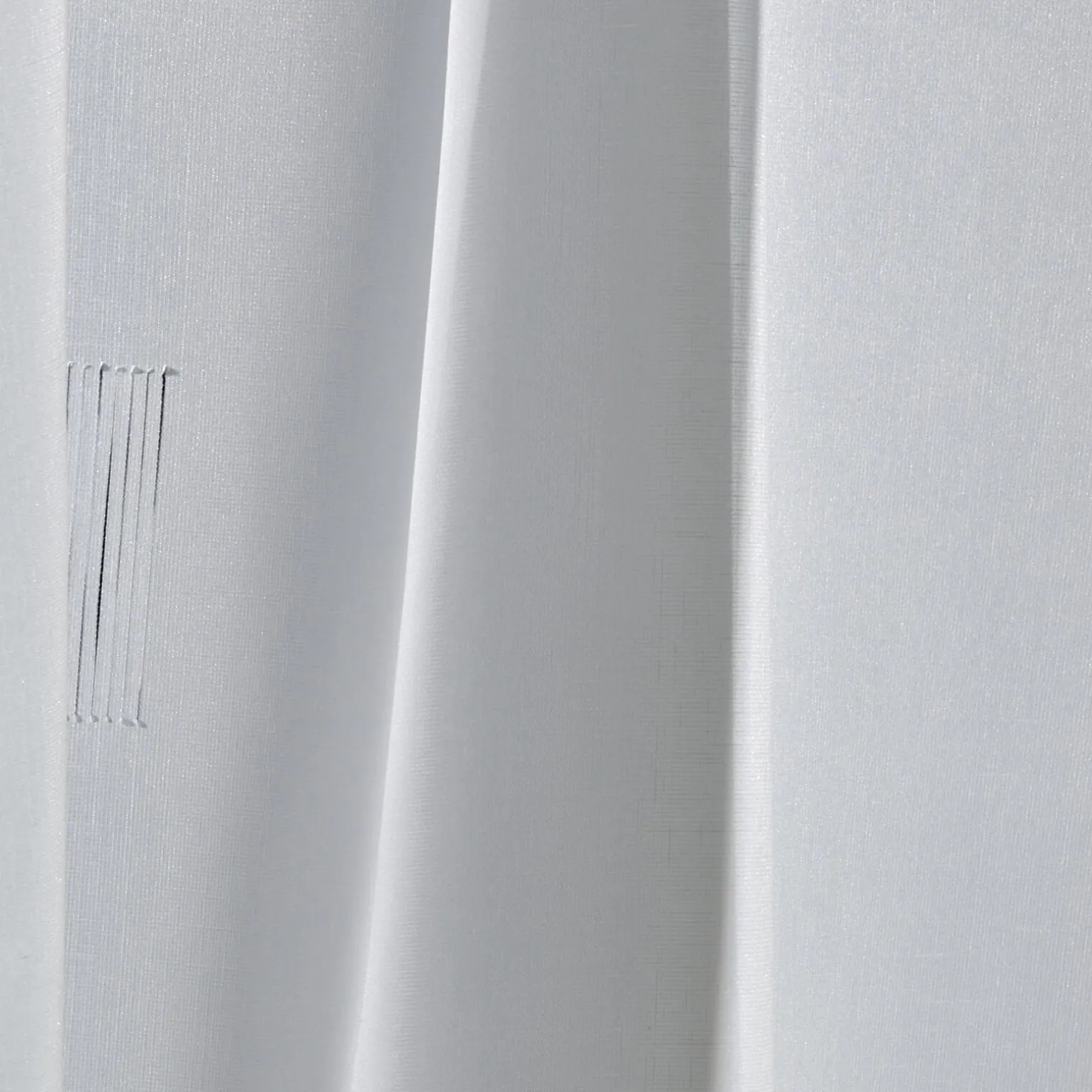 Tissu CHLÉA coloris blanc - 4MURS