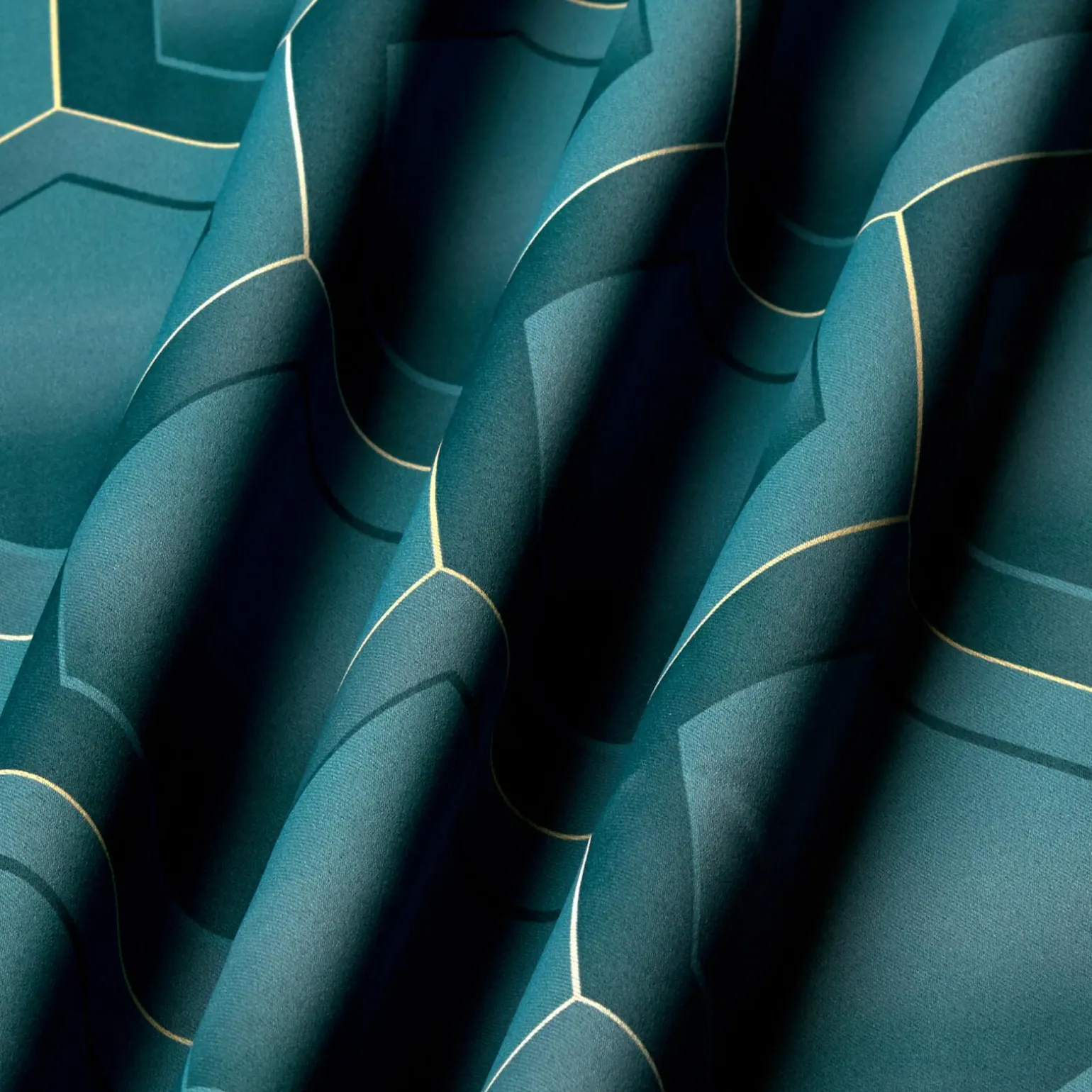 Tissu CLINT coloris bleu - 4MURS