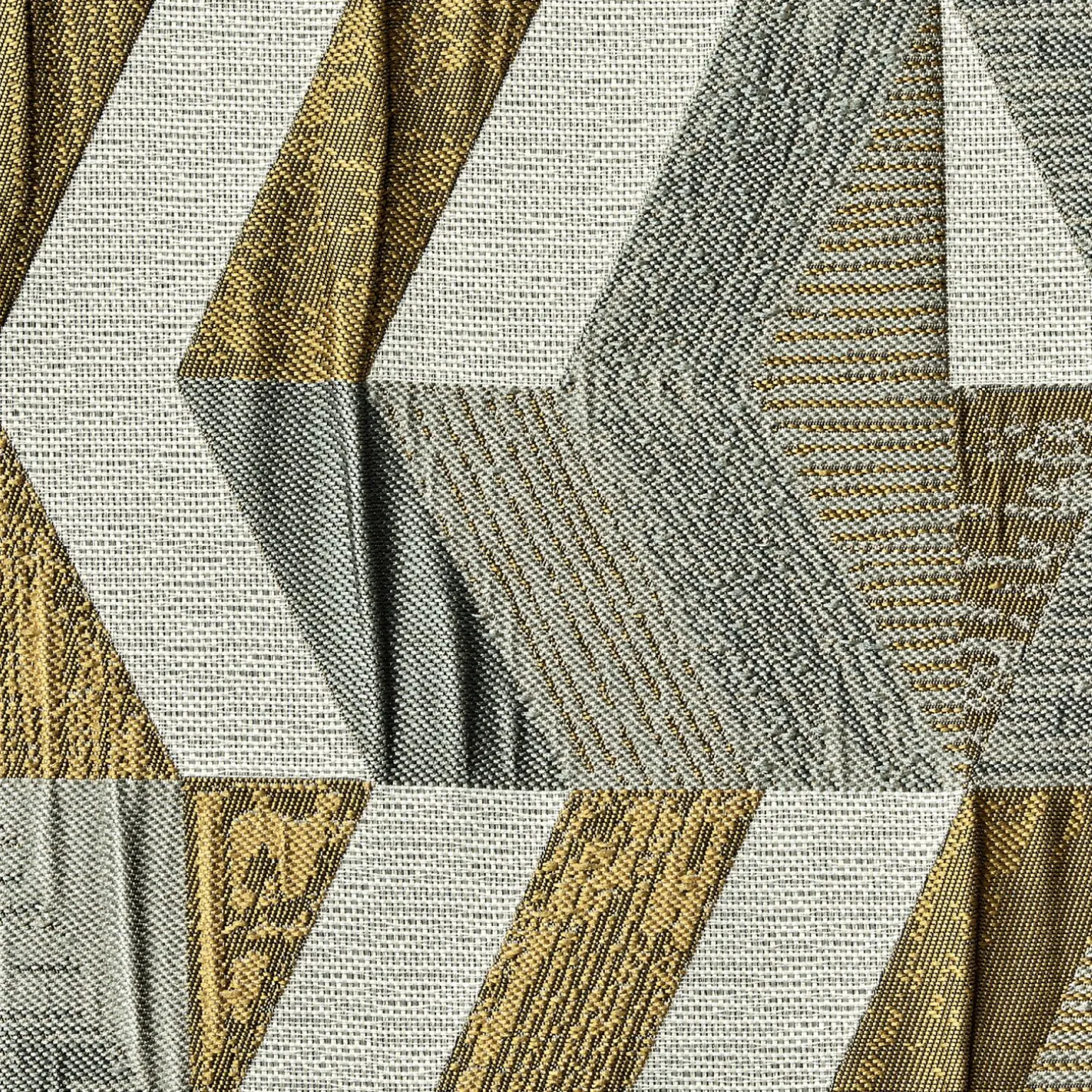 Tissu CLOÉ coloris jaune ocre - 4MURS
