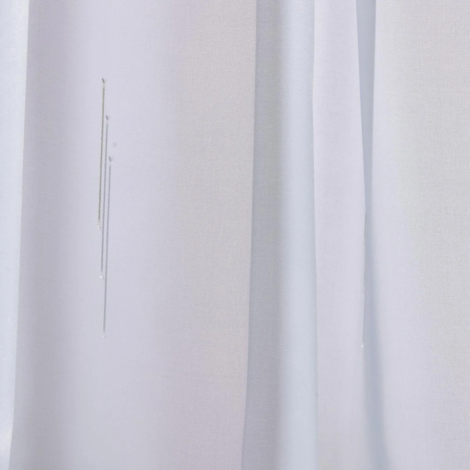 Tissu INESA coloris blanc - 4MURS