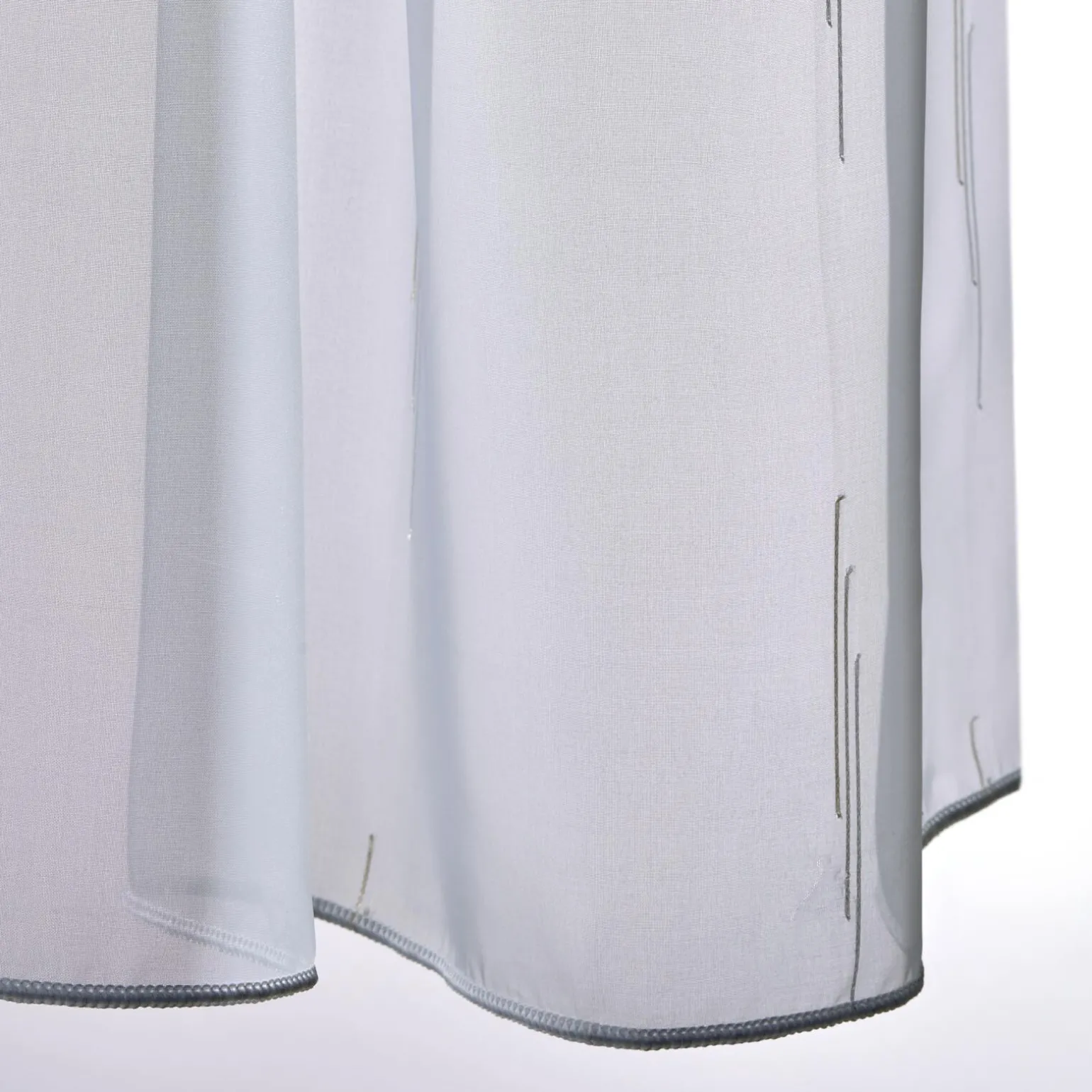 Tissu INESA coloris blanc - 4MURS