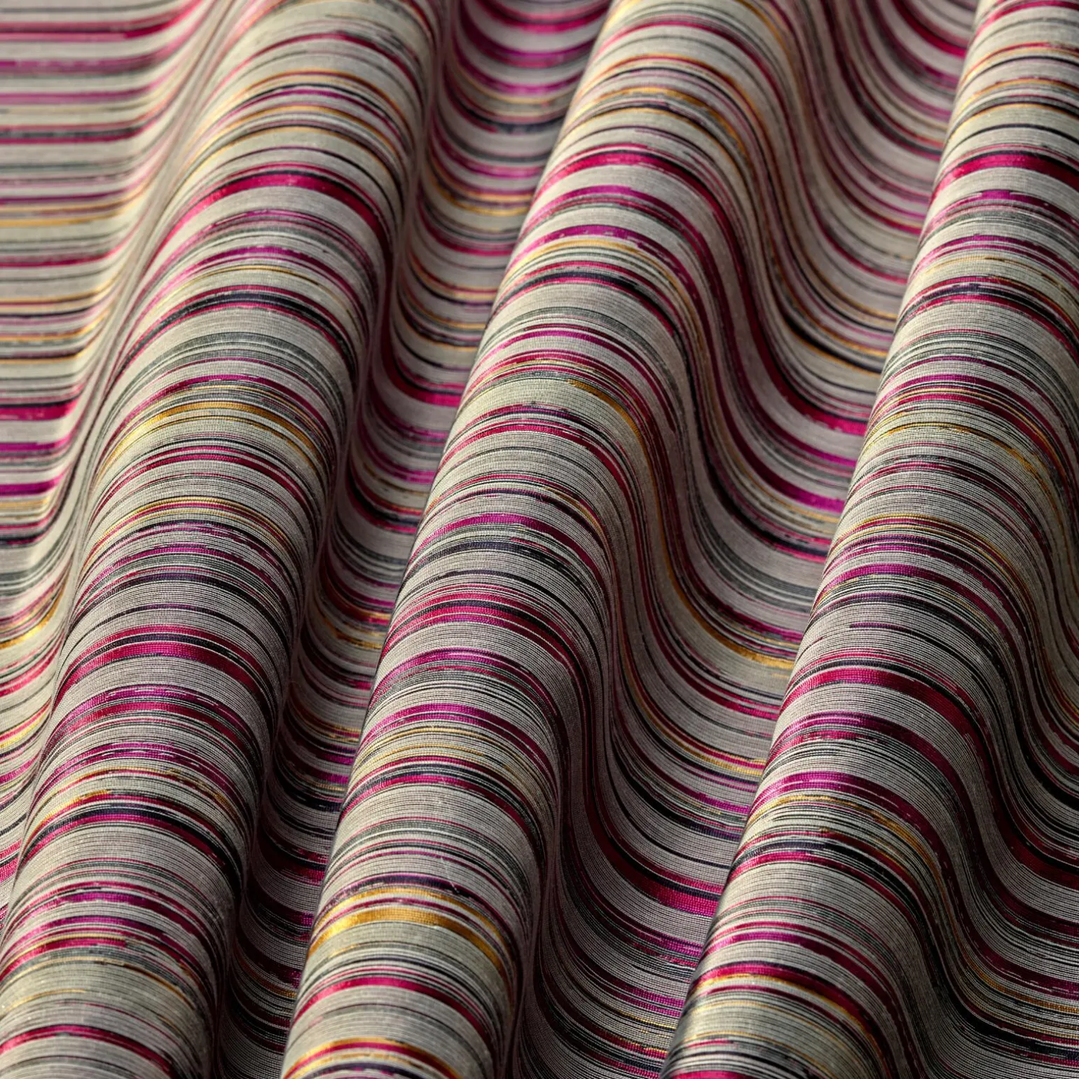 Tissu JAPON coloris rose fuchsia - 4MURS