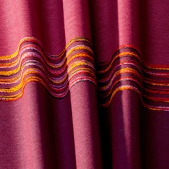Tissu LINEA coloris prune - 4MURS