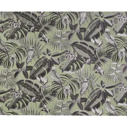 Tissu MADAGASCAR coloris vert amande - 4MURS