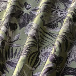 Tissu MADAGASCAR coloris vert amande - 4MURS