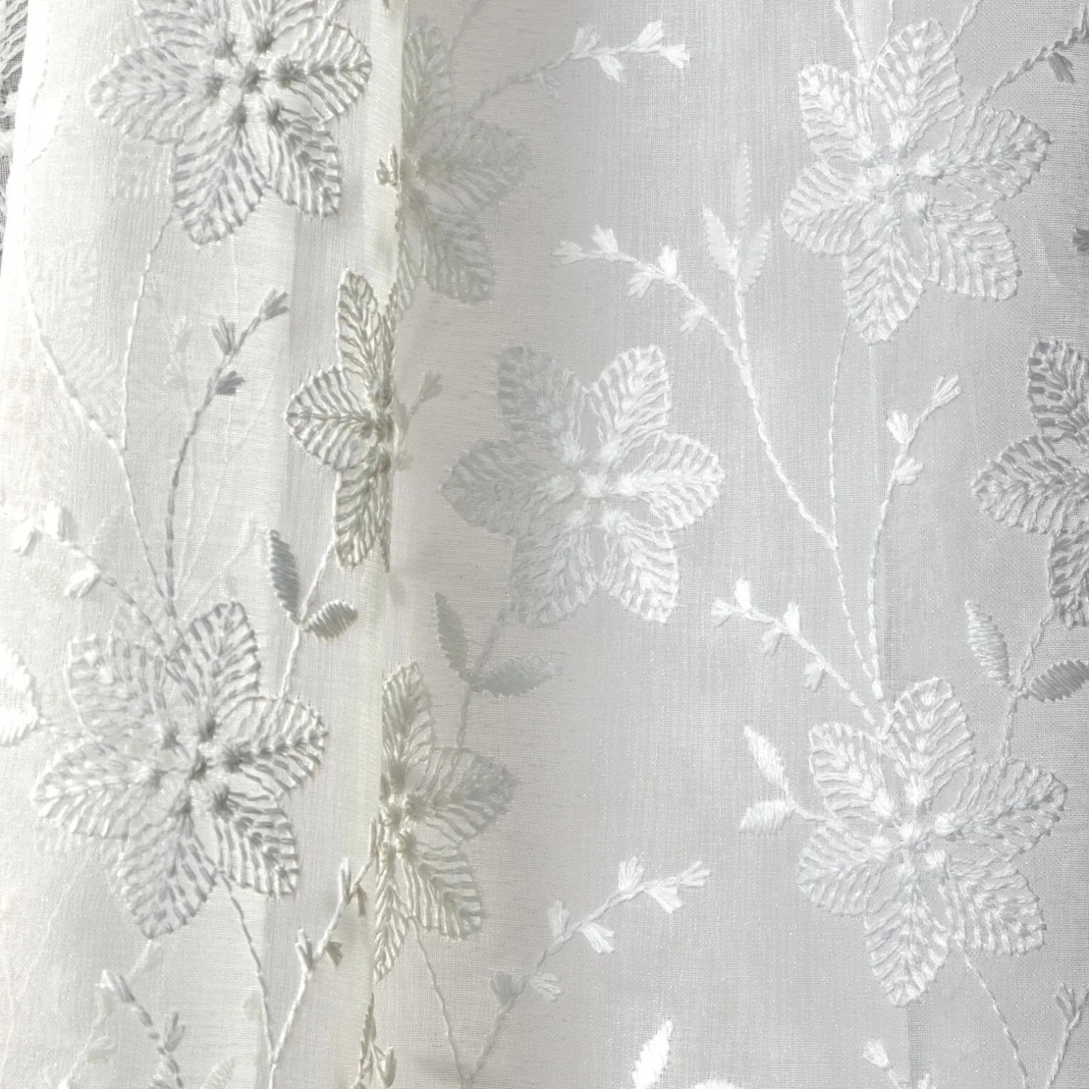 Tissu MÉLODIE coloris blanc - 4MURS