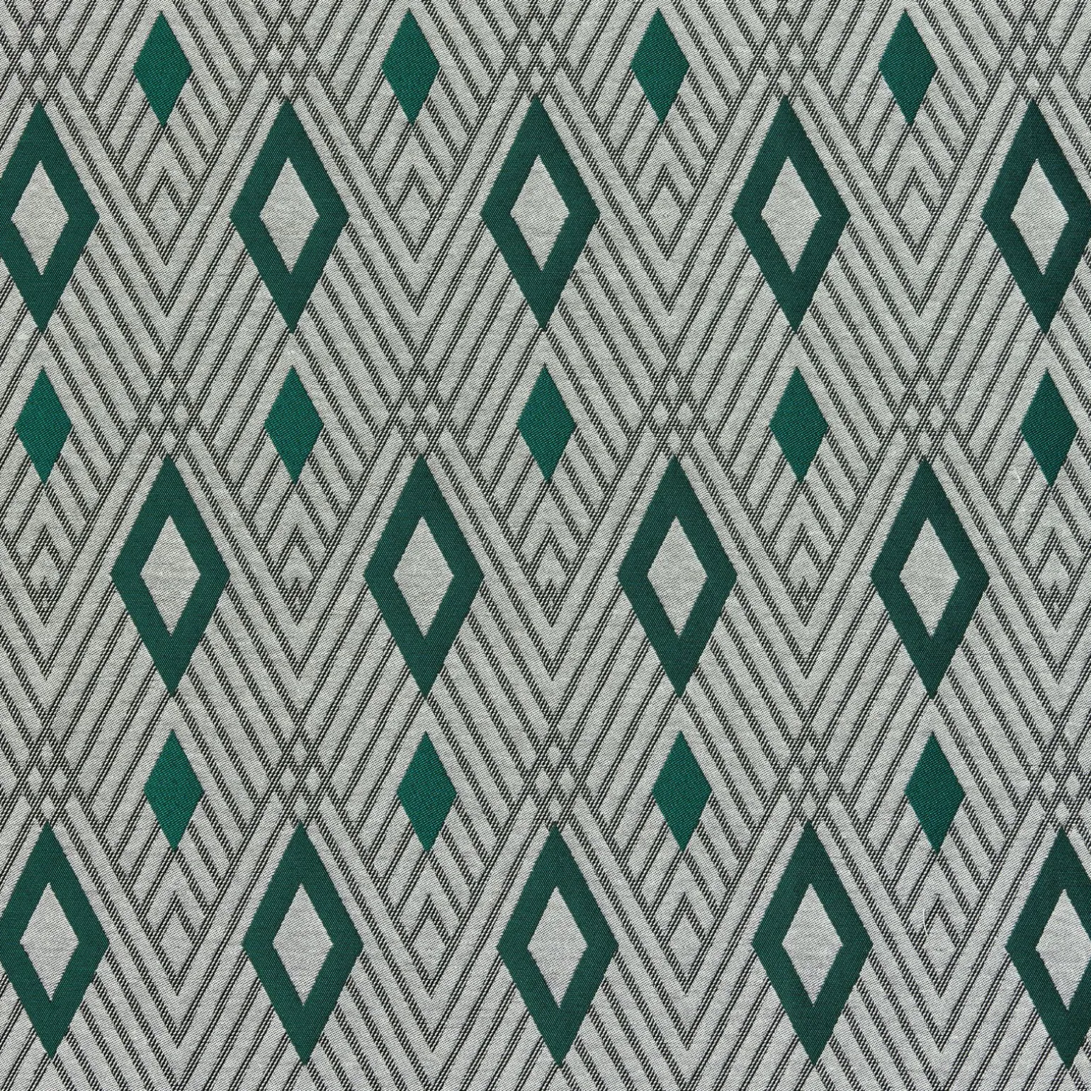 Tissu MOMA coloris vert émeraude - 4MURS