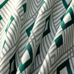 Tissu MOMA coloris vert émeraude - 4MURS
