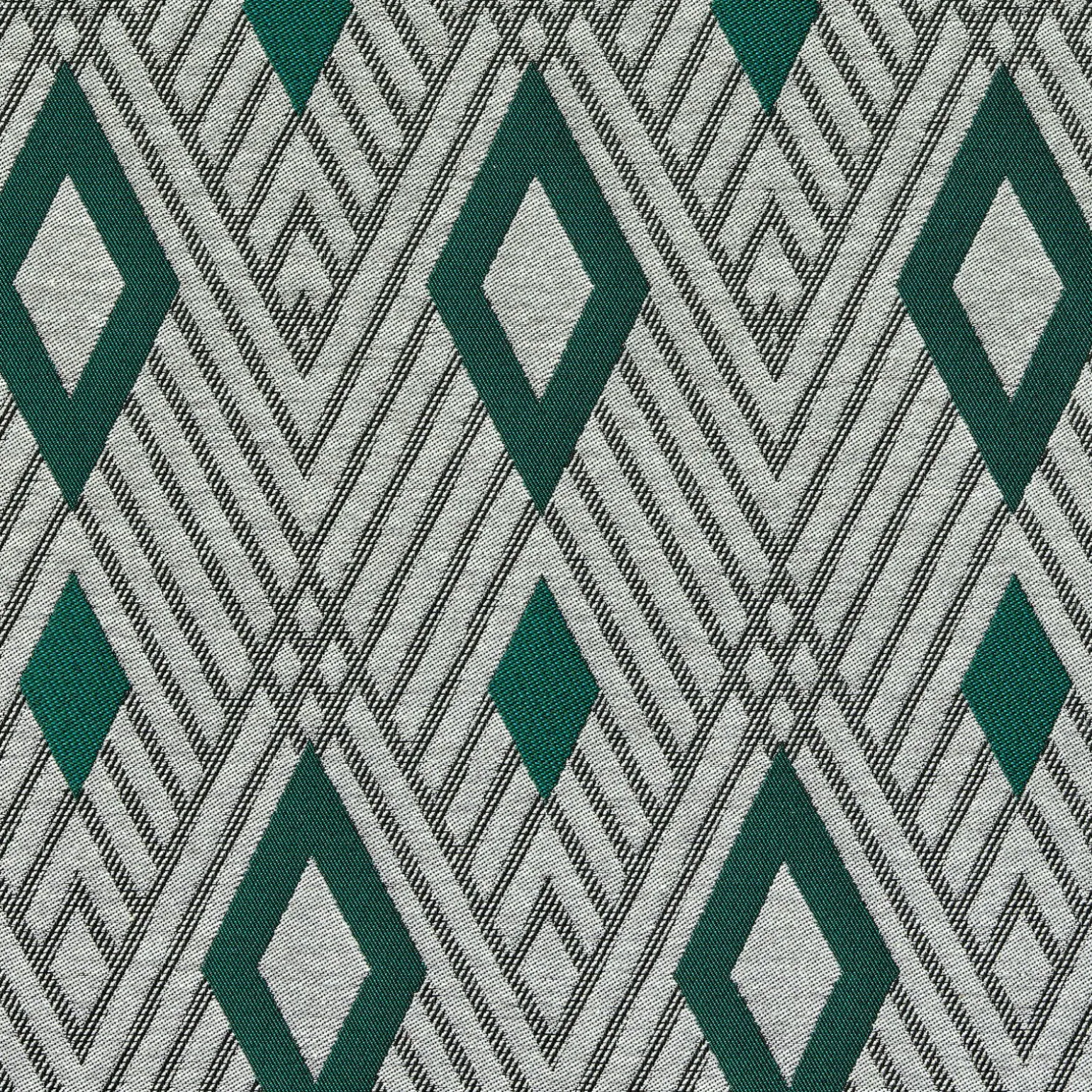 Tissu MOMA coloris vert émeraude - 4MURS