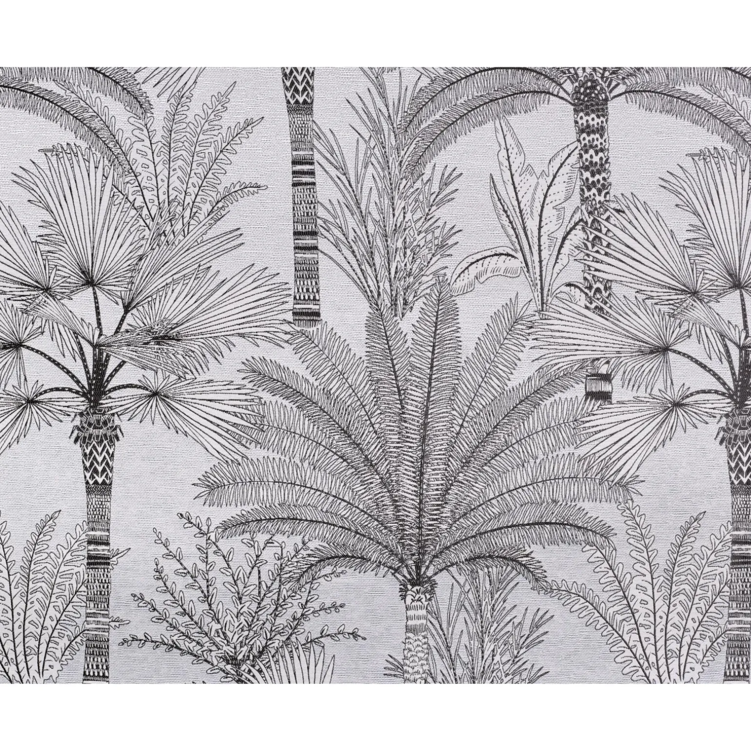 Tissu PALMERA coloris noir - 4MURS