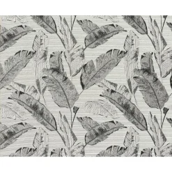 Tissu PEACOCK coloris gris - 4MURS