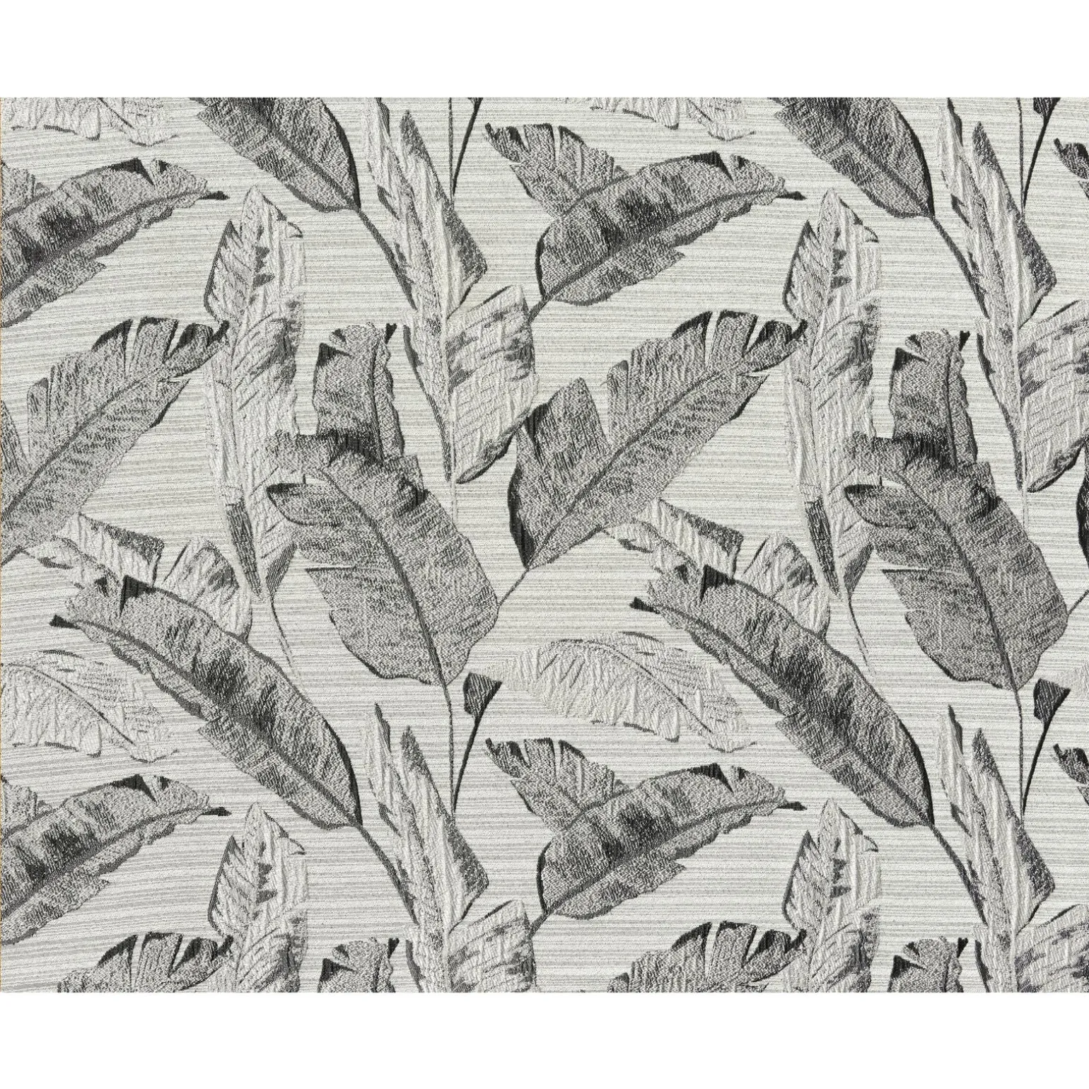 Tissu PEACOCK coloris gris - 4MURS