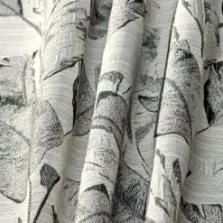 Tissu PEACOCK coloris gris - 4MURS