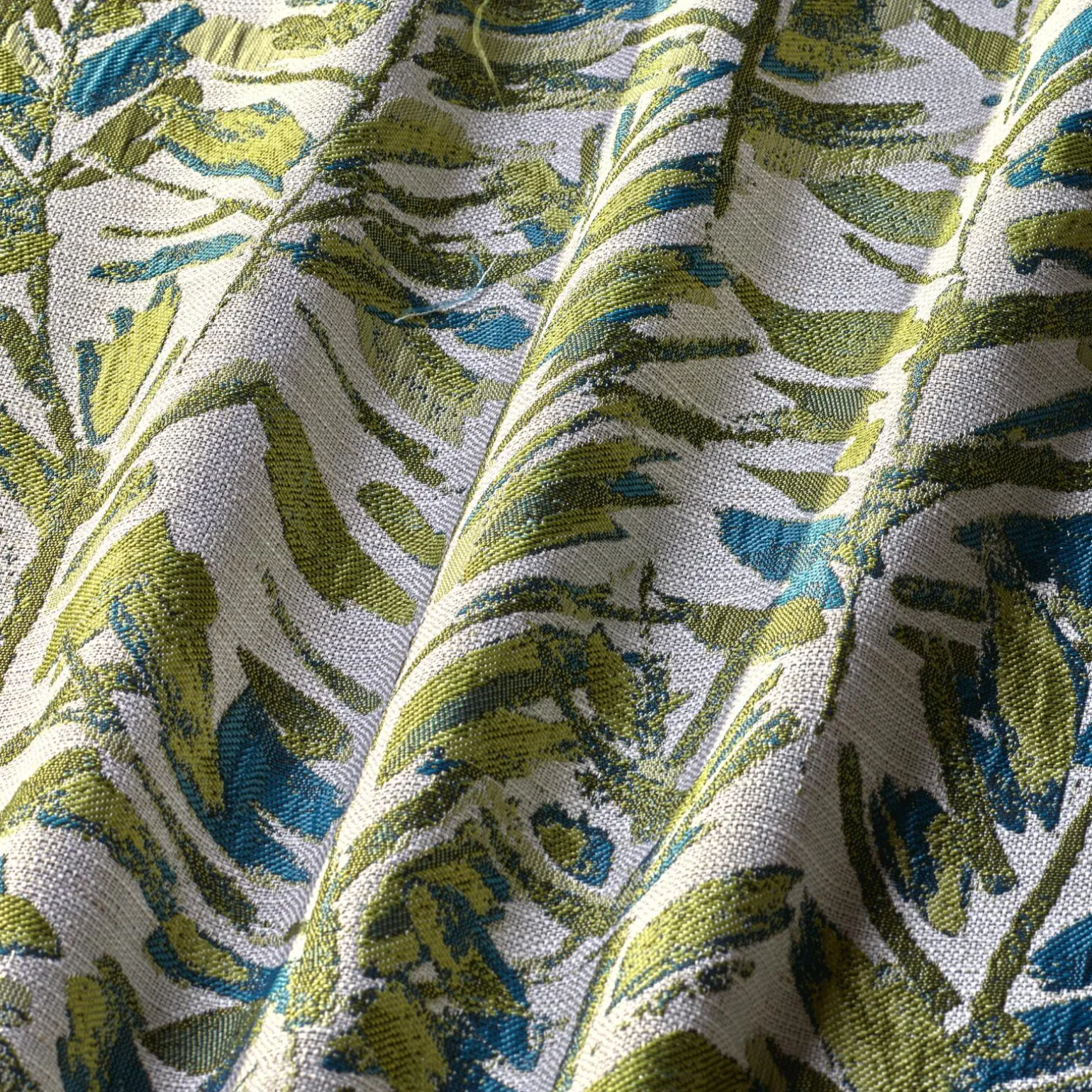 Tissu SABIA coloris vert olive - 4MURS