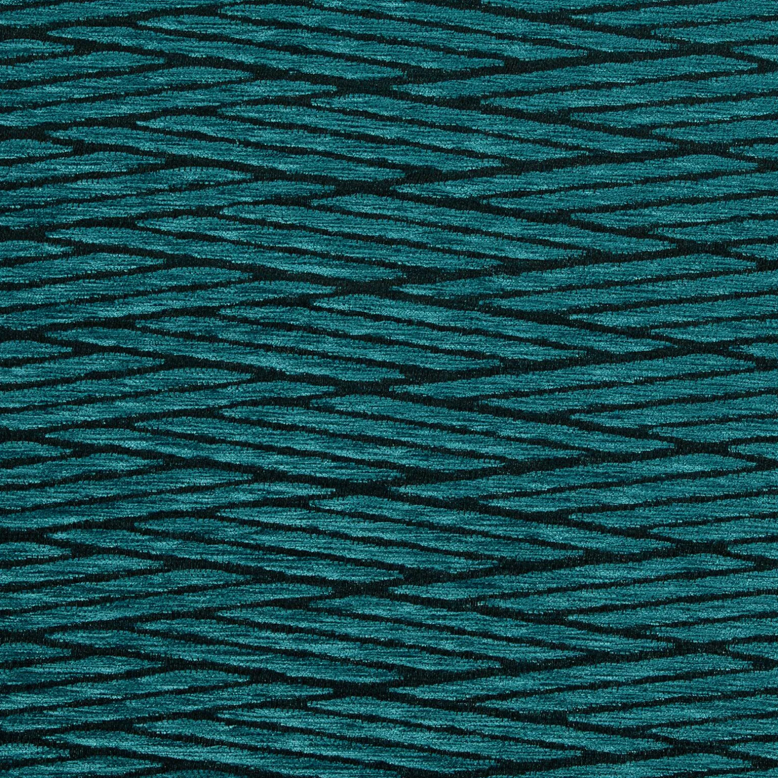 Tissu SALSA coloris bleu paon - 4MURS