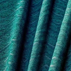 Tissu SOYA coloris bleu paon - 4MURS