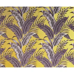 Tissu SUMATRA coloris jaune - 4MURS