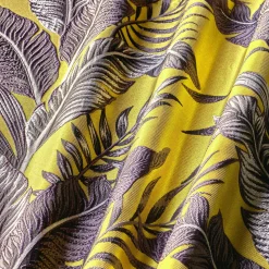 Tissu SUMATRA coloris jaune - 4MURS