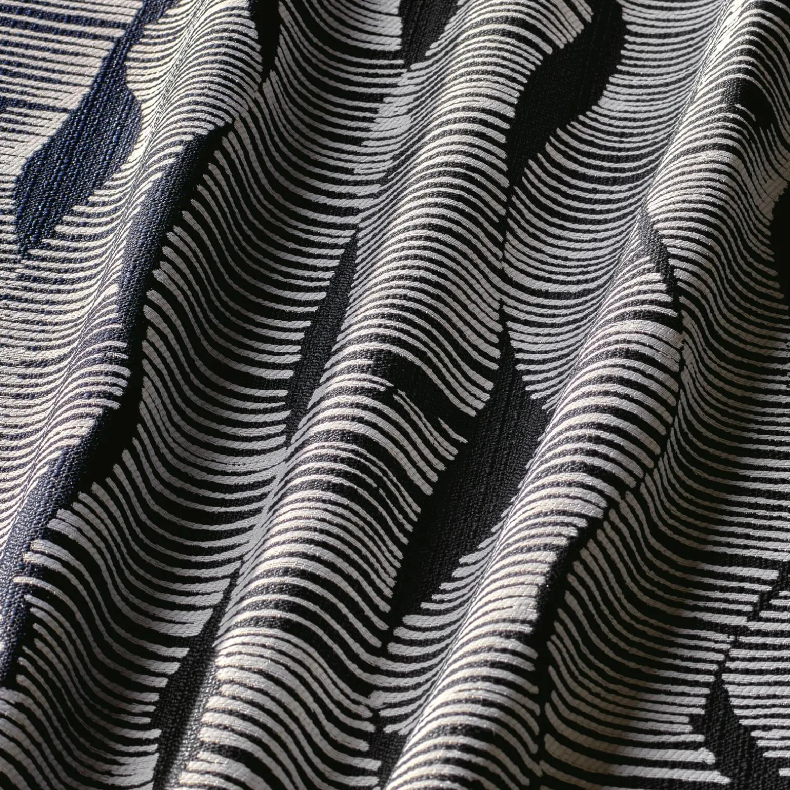 Tissu TOGO coloris noir - 4MURS