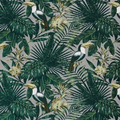 Tissu TOUCAN coloris vert - 4MURS