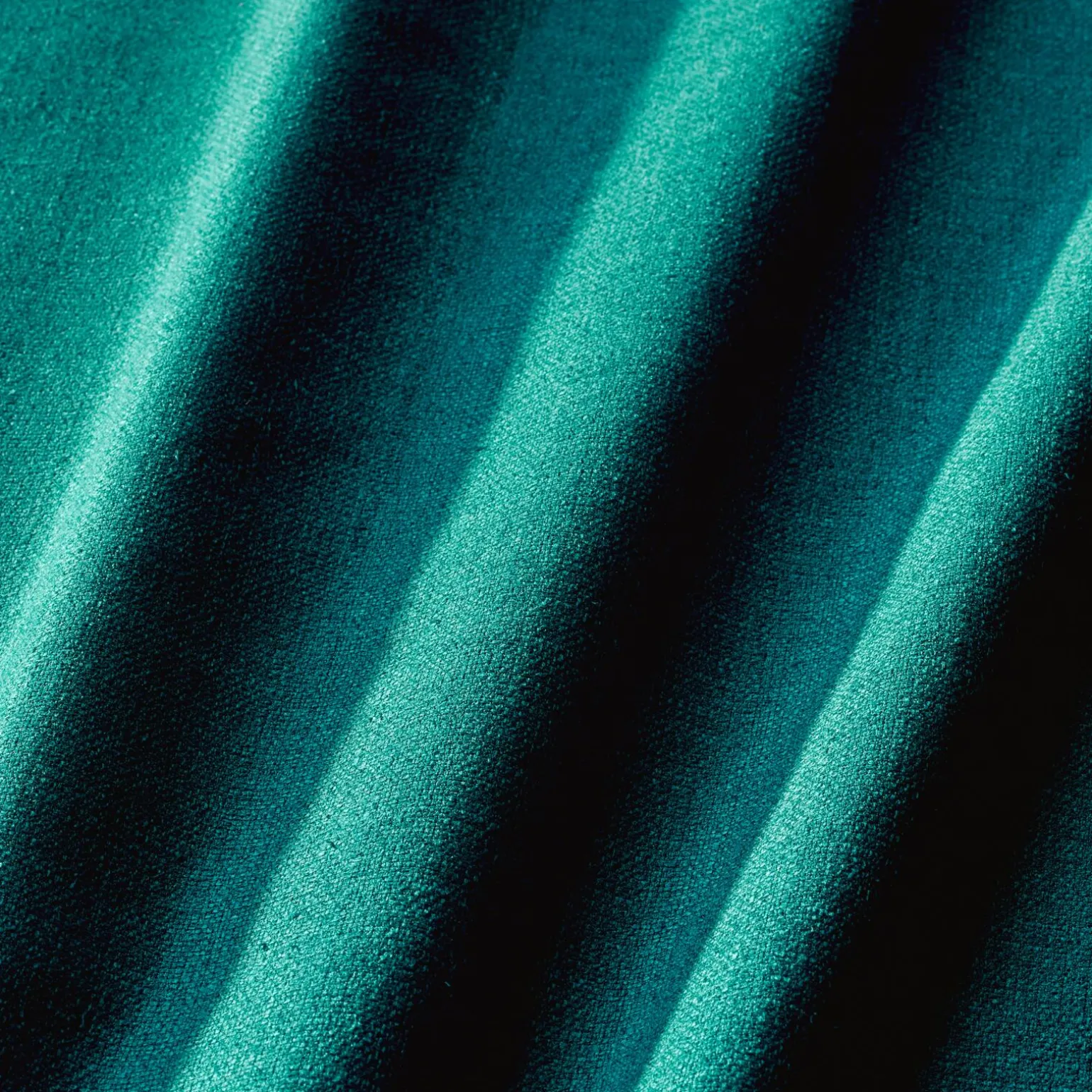 Tissu VENUSA coloris bleu paon - 4MURS