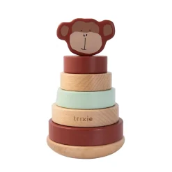Trixie Baby Jeu éducatif TOUR À EMPILER MR. MONKEY - 4MURS