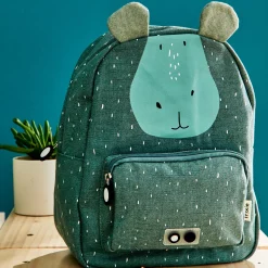 Trixie Baby Sac à dos MR. HIPPO coloris gris - 4MURS