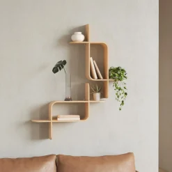 Umbra Etagère en bois SHELF coloris beige - 4MURS