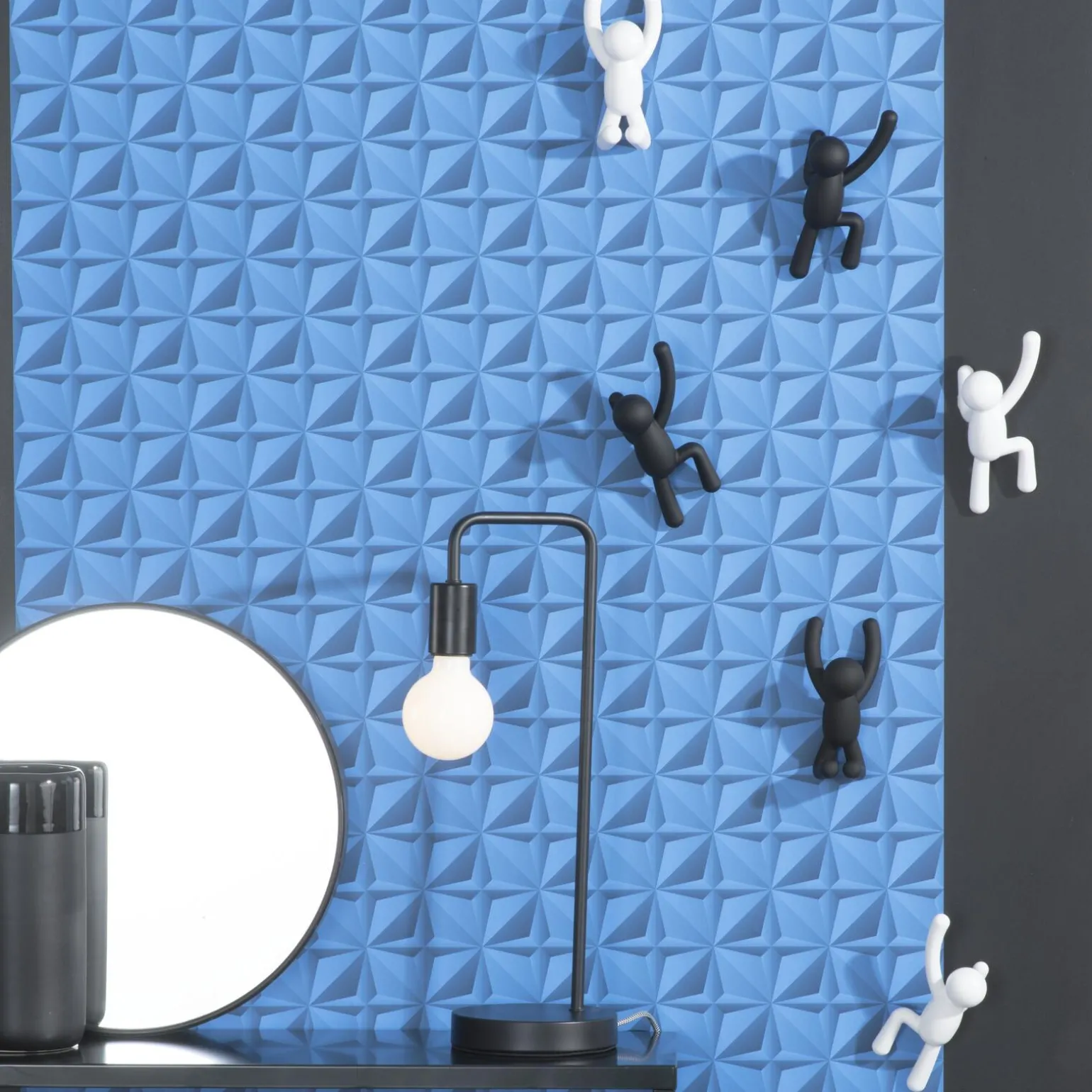 Umbra Patère BUDDY coloris blanc - 4MURS