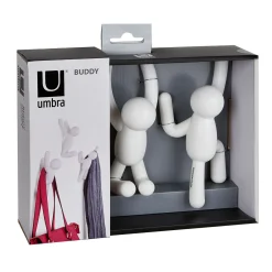 Umbra Patère BUDDY coloris blanc - 4MURS