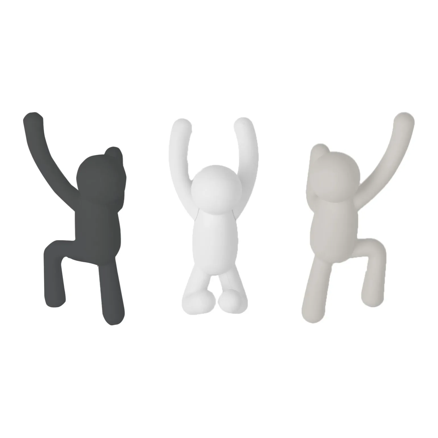 Umbra Patère BUDDY coloris gris - 4MURS