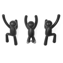 Umbra Patère BUDDY coloris noir - 4MURS