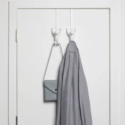 Umbra Patère BUDDY DOUBLE coloris blanc - 4MURS