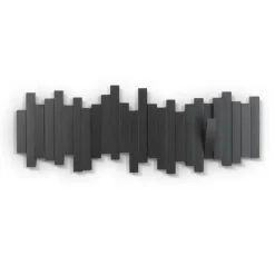 Umbra Patère SLIDING coloris noir - 4MURS