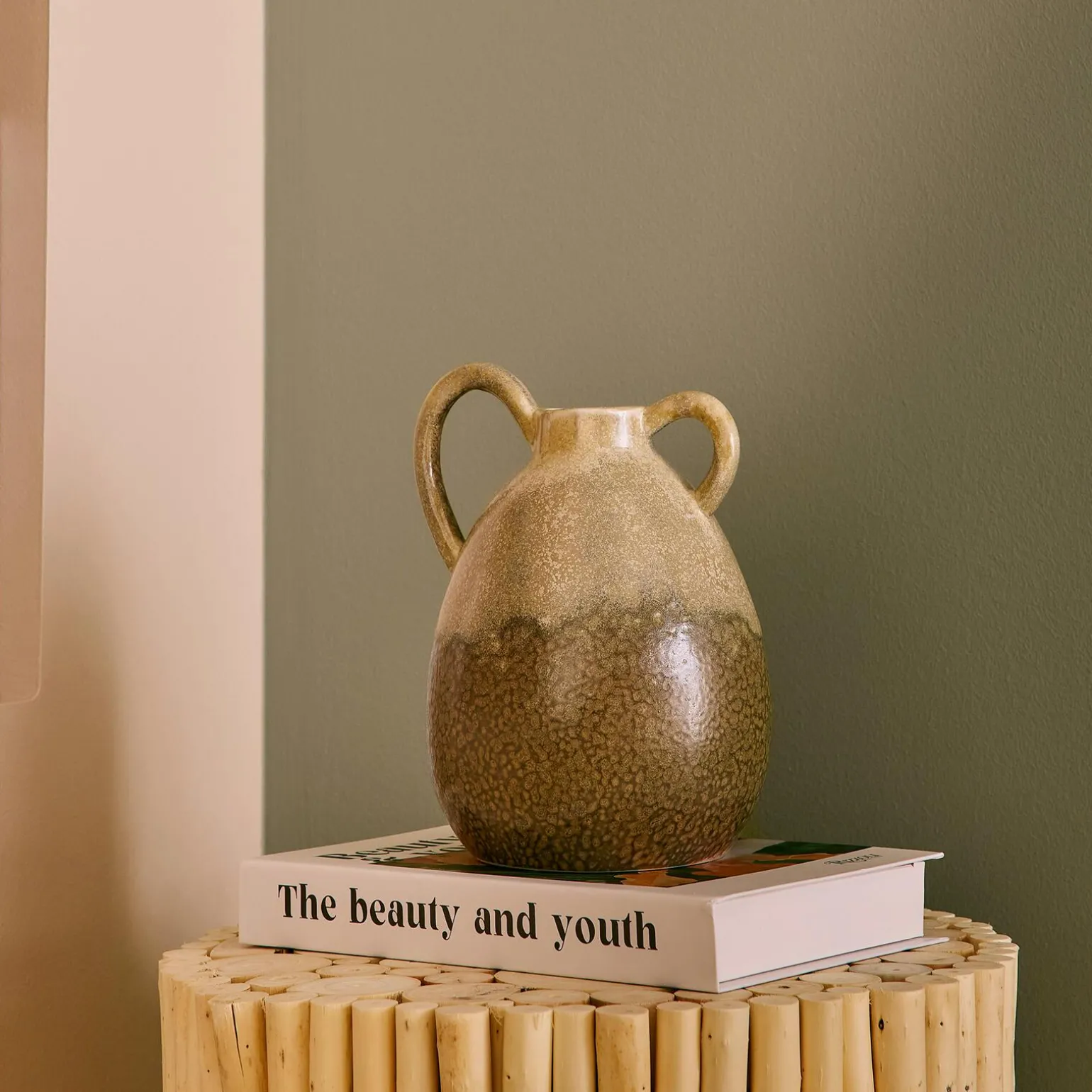 Vase BOHO coloris vert - 4MURS