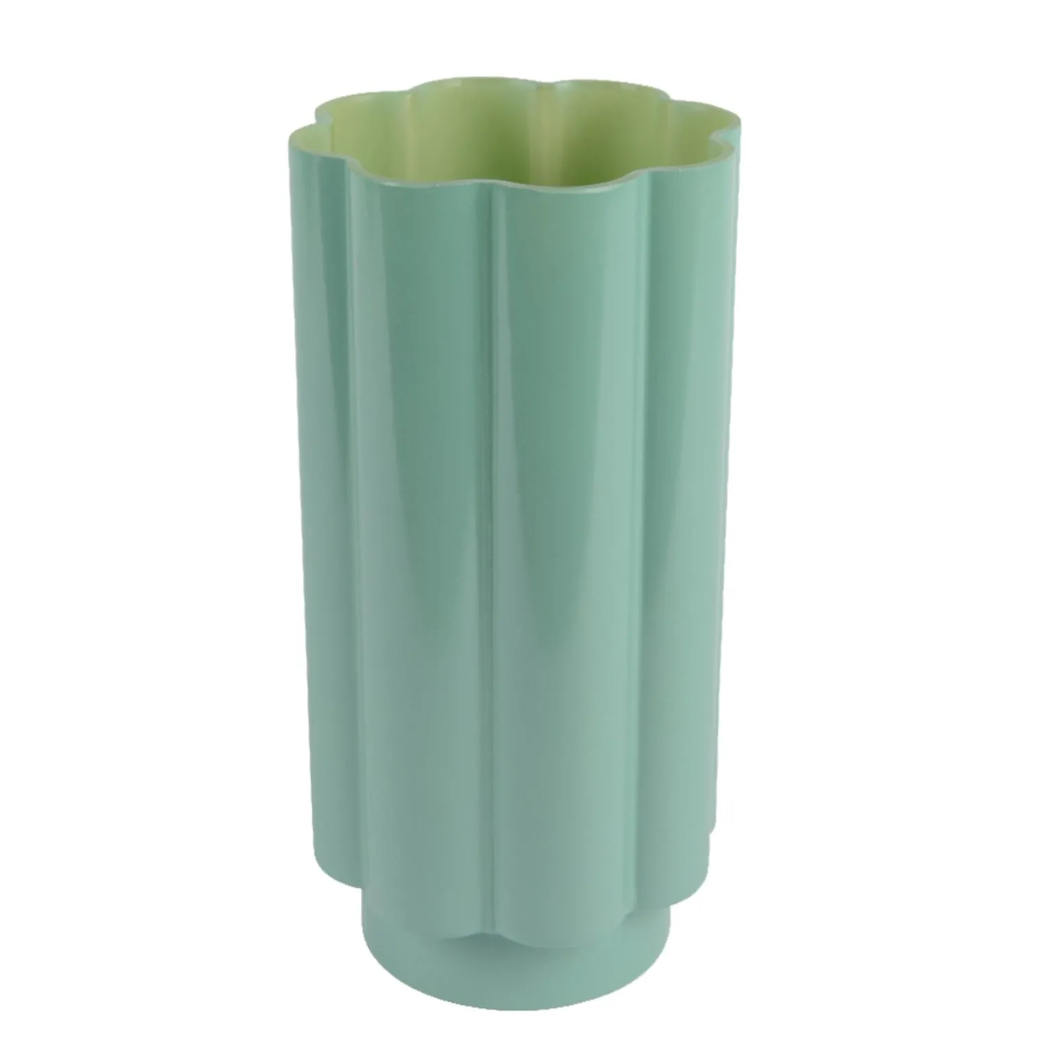 Vase FLORE coloris bleu vert - 4MURS