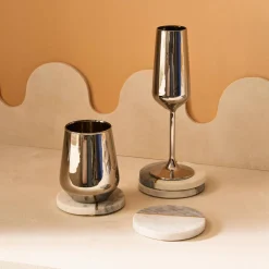 Verre ADORA coloris argent hauteur 11 cm - 4MURS