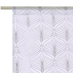 Vitrage ANAYA coloris argent 60 x 120 cm - 4MURS