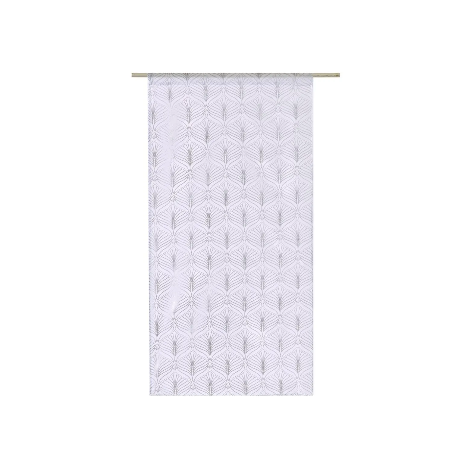 Vitrage ANAYA coloris argent 60 x 120 cm - 4MURS